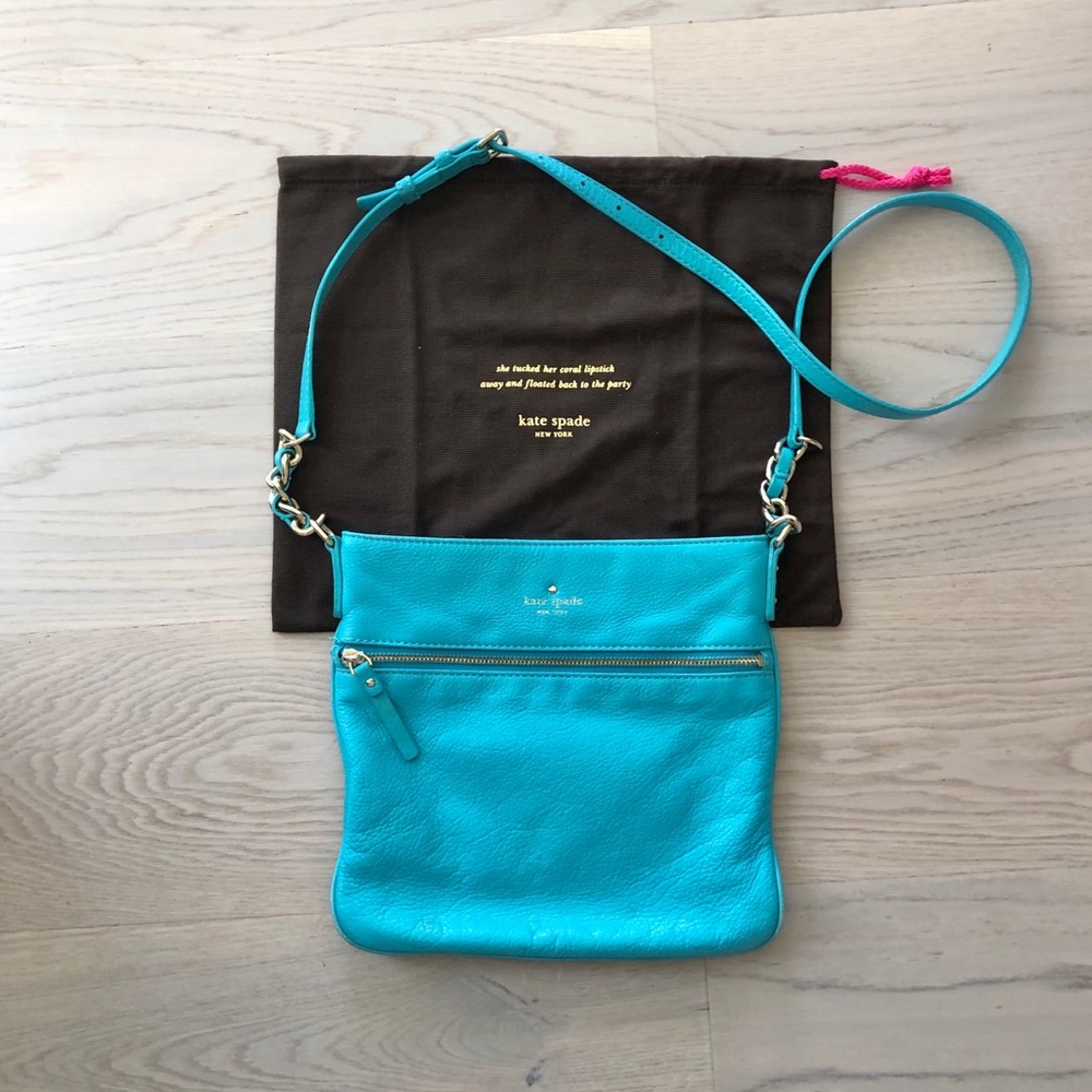 Kate Spade Cobble Hill Turquoise Crossbody Purse